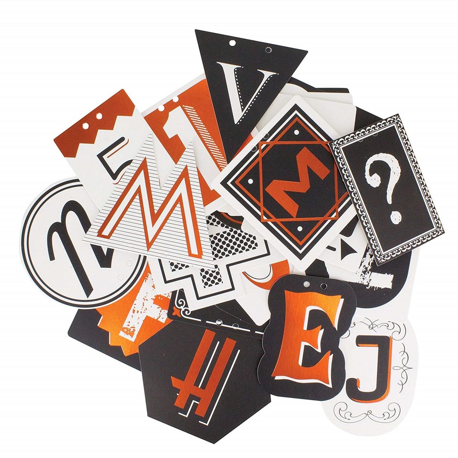 Bunting Letters Set Party Wall Decoration Make Your Own Message Typography