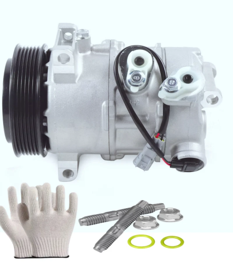 AC Compressor for Jeep Patriot Compass 2009 2010 2011 2012 2013-2016 #55111610AA Foto 3 de 4