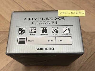 Shimano 21 COMPLEX XR C2000 F4 Spinning Fishing Reel | eBay
