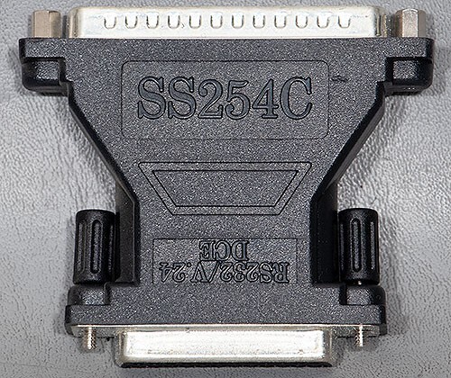 Sunrise Telecom SS254(C+T) SS254C/SS254T RS232/V.24 DTE/DCE Adapter Set SunSet - Picture 2 of 9