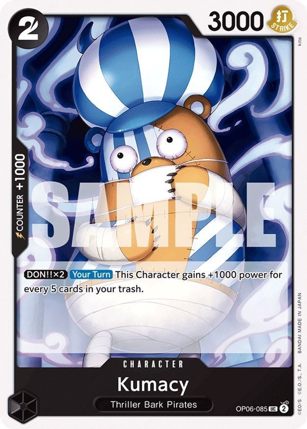 One Piece Kumacy (OP06-085/154) Wings of the Captain NM
