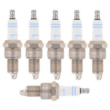 6 For Bmw E24 E28 E30 E34 325i 325is Spark Plug 12129061869 Bosch Wr-8-lc 7909
