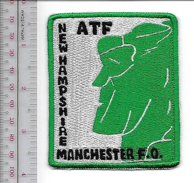 ATF New Hampshire Manchester Field Office Boston Field Divi. Service NO TARIFF