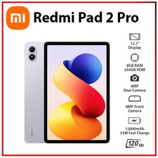 Wi-Fi Xiaomi Redmi Pad 2 Pro 8GB 256GB PURPLE Octa Core Android PC Tablet