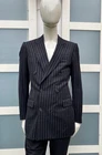 UltraRare & Great Dior Homme AW01 Hedi Slimane Double Breasted Pinstripe Blazer