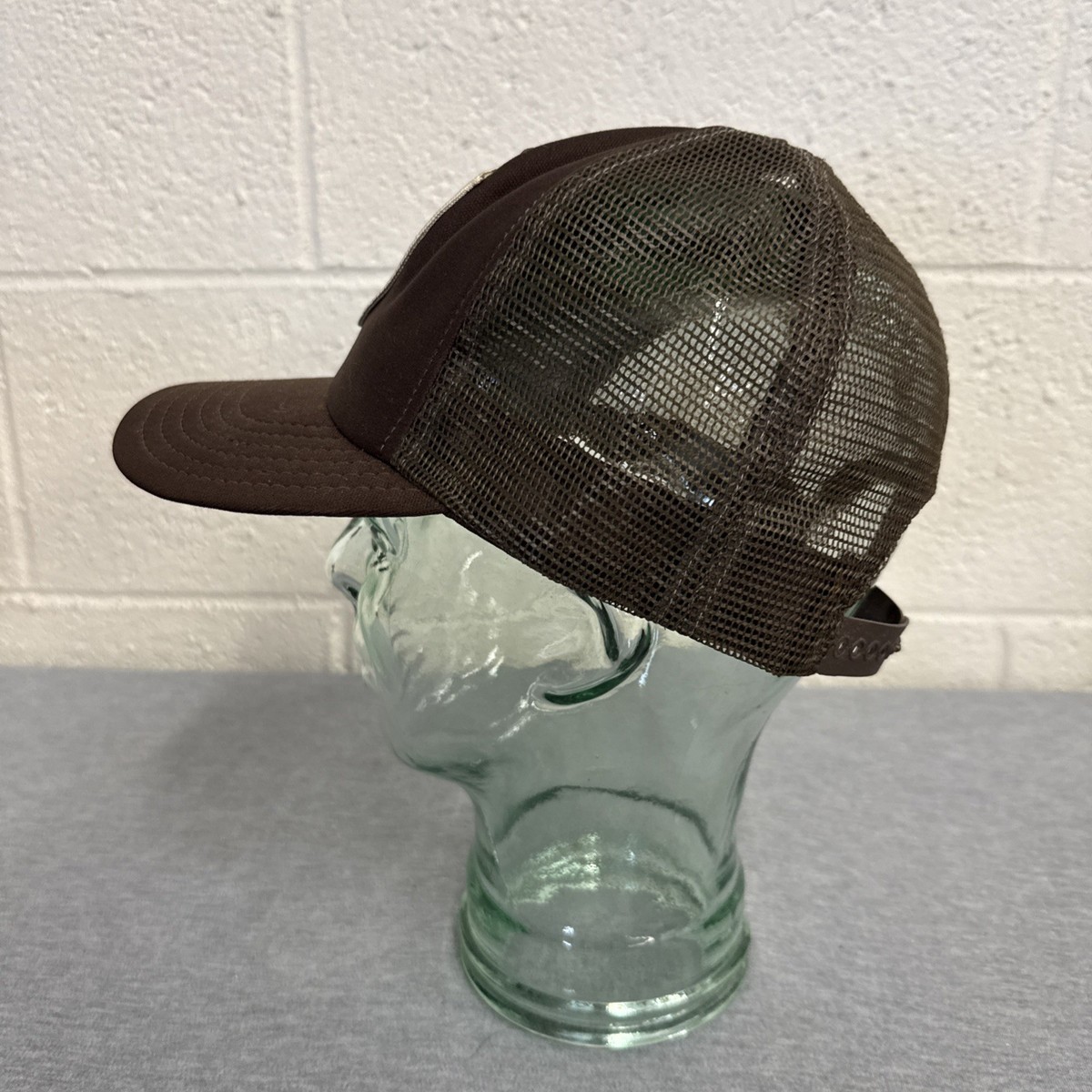 Pony Express Courier Corp Baker Industries Mesh Trucker Hat View 3
