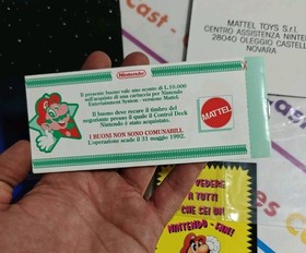 CONSOLE NINTENDO NES CONTROL DECK SUPER MARIO BANK PACK MATTEL RARO COMPLETO