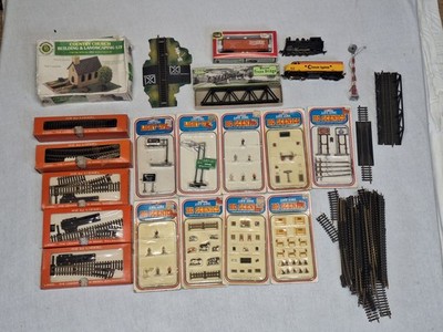 Vintage Modell Eisenbahn Konvolut H0 USA Life Like Bachmann Lionel Atlas
