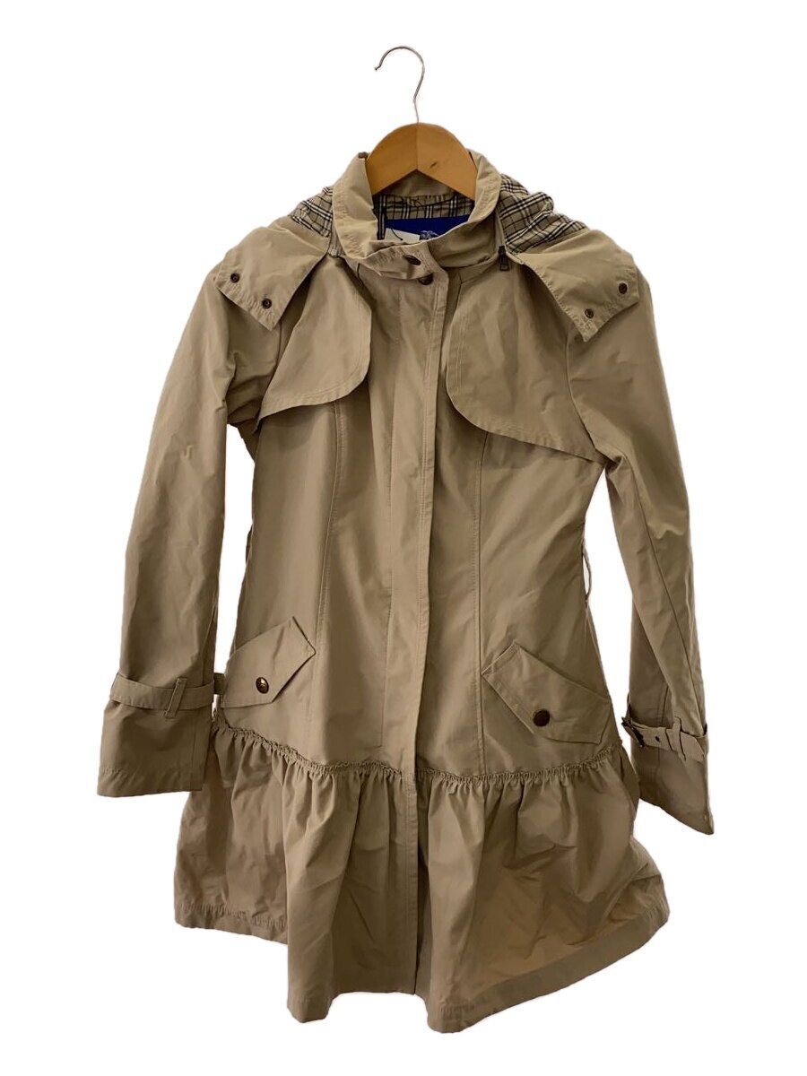 Burberry Blue Label Camel Coat Women's Size 38 Polyester #EG ZHA