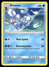 Brionne 40/149 Pokemon Card Sun & Moon Uncommon 90 HP Lightly Played KI