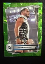2025 Johnny Gargano Topps Chrome Sapphire Green Refractor /75