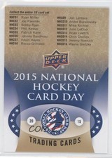 2015 Upper Deck National Hockey Card Day America Checklist 0w8