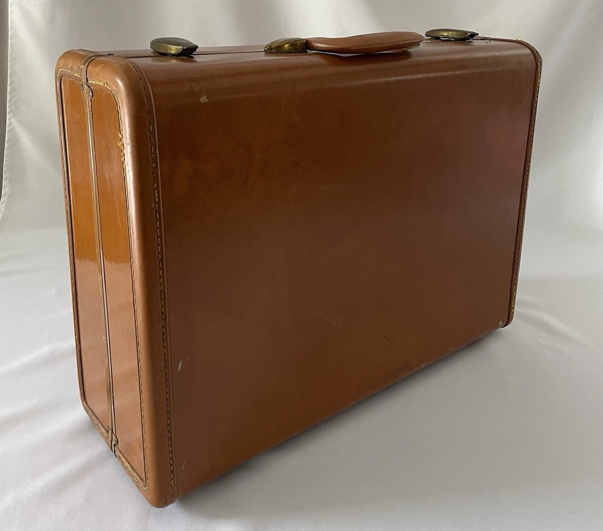 Leather 1950s Vintage Suitcases Travel Accessories for sale | eBay