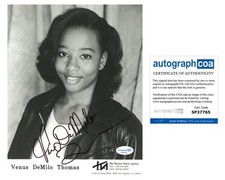 Venus DeMilo Thomas "Salute Your Shorts" AUTOGRAPH Signed 8x10 Photo ACOA