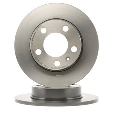 2x BREMBO Disque de frein Arrière pour VW Polo V 3/5 portes (6R1, 6C1) 230mm