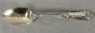 Reed & Baron La Marquise Pattern Sterling Silver Teaspoon Circa 1895