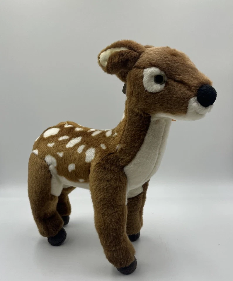 WWF Bambi Plüschtier Tierfigur Vintage 1989 Selten Stofftier 30cm mit Etikett - Bild 2 von 4