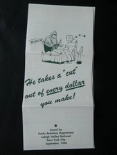 1946 Lehigh Valley Railroad, Contact Congress Cut Government Waste Pay War Bills