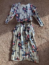 Woman  s Vintage Lynda Pizzuto For Phoebe Dress Size 5-6
