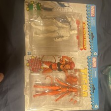 Marvel The West Coast Avengers Vision Tigra Action Figures Boxed Extras