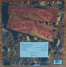 AC/DC T.N.T. TNT Vinyl LP Record Blue Roo OZ Limited Edition Aussie Exclusive