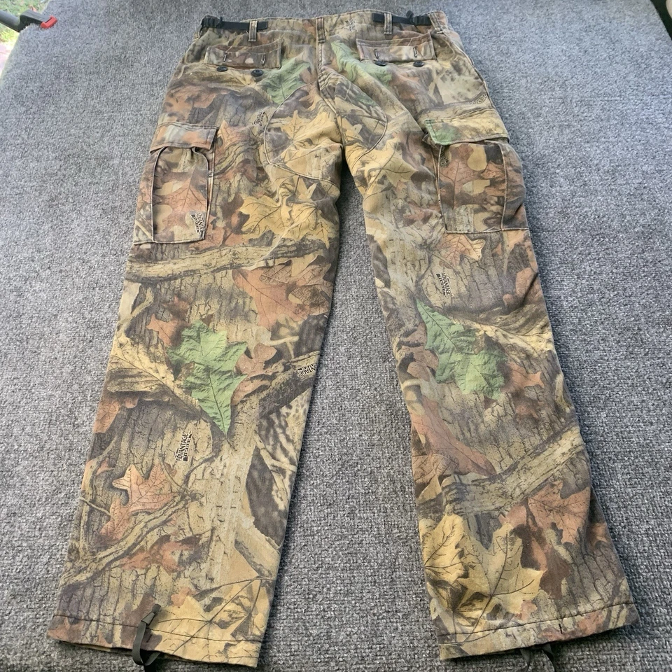 Tru-Spec Real Tree Advantage Camouflage Pants Large Regular Fall Camo Hunting - Image 2 of 4