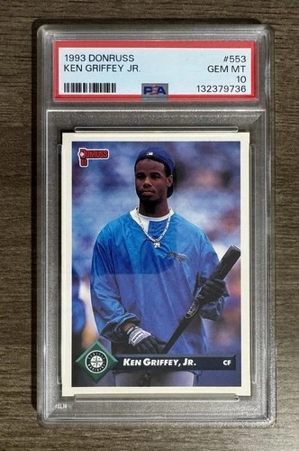 PSA 10 - 1993 Donruss Ken Griffey Jr #553 Gem Mint