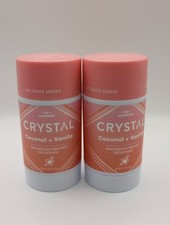 2 Pack Crystal Coconut And Vanilla Magnesium Enriched Deodorant