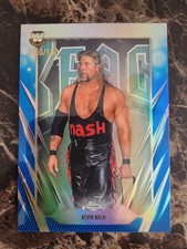 2026 Topps Chrome WWE Kevin Nash Blue Refractor /150
