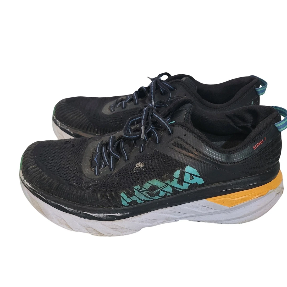 Hoka One One HOKA Bondi 7 Black Atlantis for sale | eBay display picture 2