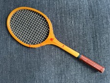 1970s Soviet Russian USSR Russia Vintage Wooden Tennis Racquet/Racket