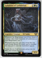 Galadriel of Lothlorien Universes Beyond: The Lord of the Rings 206 R NM MTG