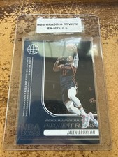 2024-25 Panini Nba Hoops Frequent Flyers Jalen Brunson #5 MBS 6.5 EXMT+ Knicks