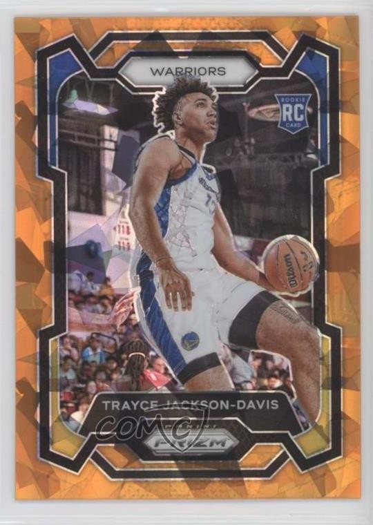 2023-24 Panini Prizm Orange Ice Prizm Trayce Jackson-Davis #148 fm0