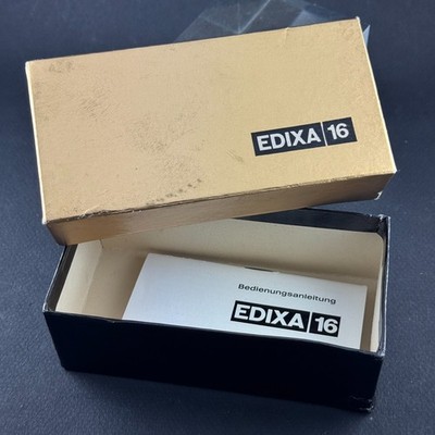 original BOX for EDIXA 16 Camera 16mm subminiature travegar lens miniature