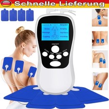 8in1 TENS EMS Massagegerät Elektrotherapie Schmerzlinderung Reizstrom Muskel DE