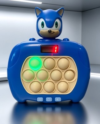 Sonic the Hedgehog Quick Push Pop It Spiel Fidget Spielzeug für Erwachsene & Kinder sensorisch