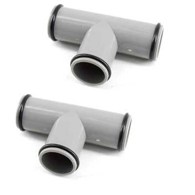 #ad 1.25quot; Accessory Swimming Pool Pump Replacement Hose AdapterT JointGrey $15.99