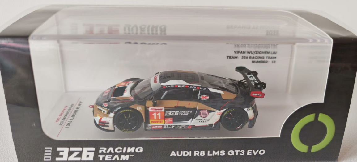 KILOworks 1/64 R8 LMS GT3 EVO 326 Racing Team HEC 2026 Limited