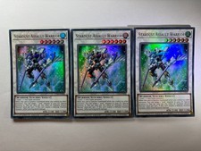 3 x Stardust Assault Warrior CT15-DE008 Ultra Rare Limited Ed YuGiOh Playset NM