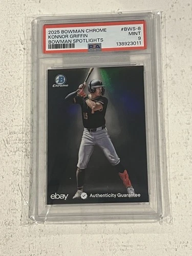 2025 Bowman Chrome - Bowman Spotlights Konnor Griffin PSA 9