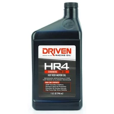 Driven Racing Oil 01506, HR4 Hot Rod Oil, Synthetic 10W-30, 1 Quart, High Zinc