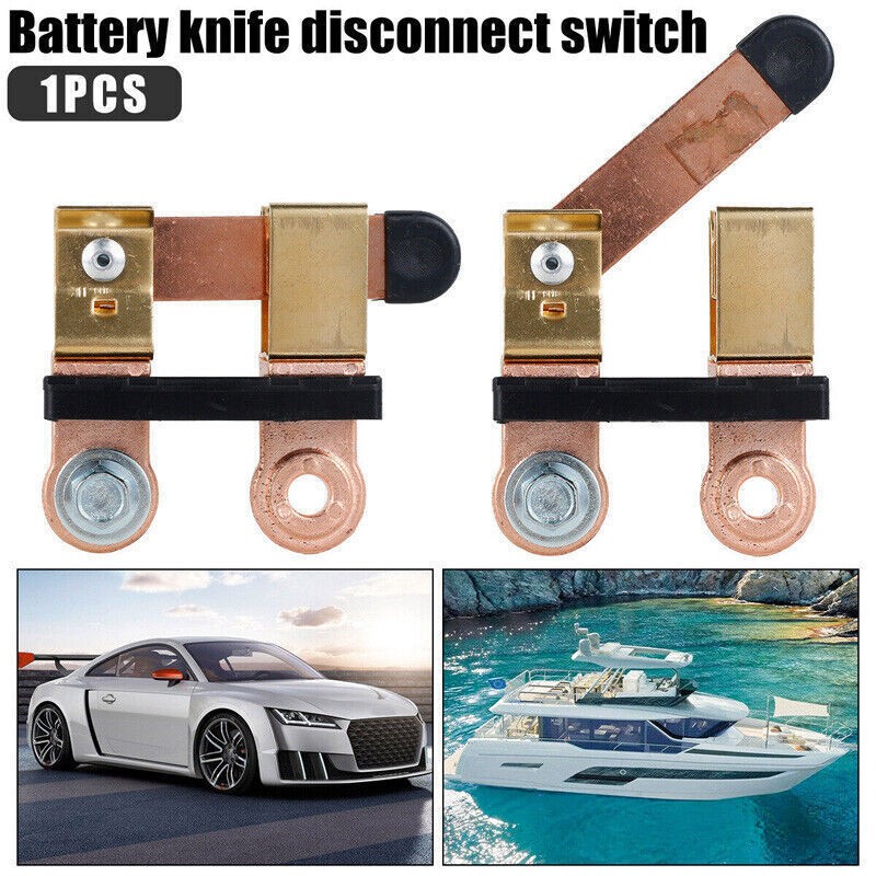 Auto Battery Disconnect Switch Blade Side Post Terminal Car Shut Cut ...