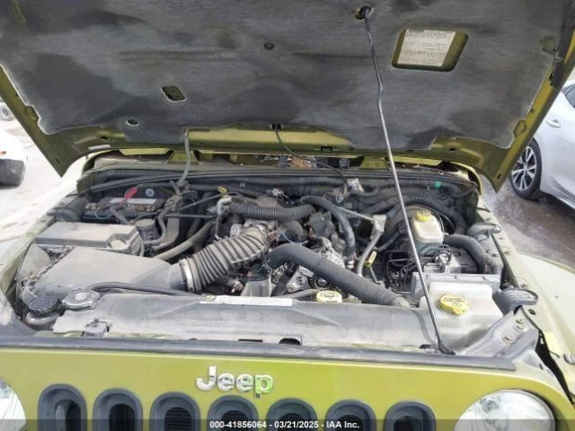 2007 Jeep TJ Rear Right Door Panel Trim Tan Used OEM 412712 Foto 3 de 4