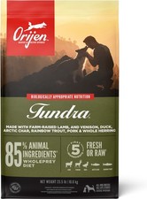 ORIJEN Tundra Grain-Free Poultry Free High-Protein Dry Dog Food, 23.5-lb bag