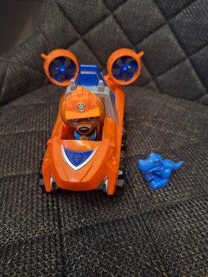 Paw Patrol Dino Rescue Zumas Fahrzeug Rückzieh-Mechanismus Hundefigur Dino NEU
