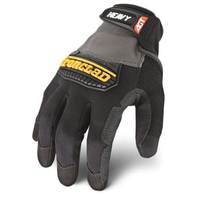 1 PR. Heavy Utility Industrial Mechanics Protective Leather Work Gloves LARGE