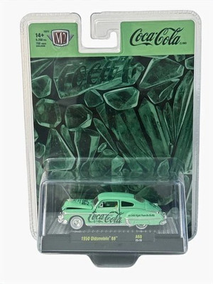 M2 1/64 coca cola 1950 Oldsmobile 88 green A60 NIB