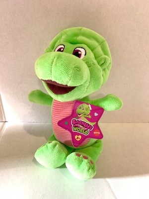 Fisher-Price Barney s World Plush Baby Bop 8 In Green Dinosaur Toy Mattel NEW