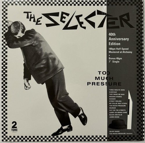 THE SELECTER-Too Much Pressure LP 180g Vinyl 40th Anniversary Edition Bonus 7"EX
